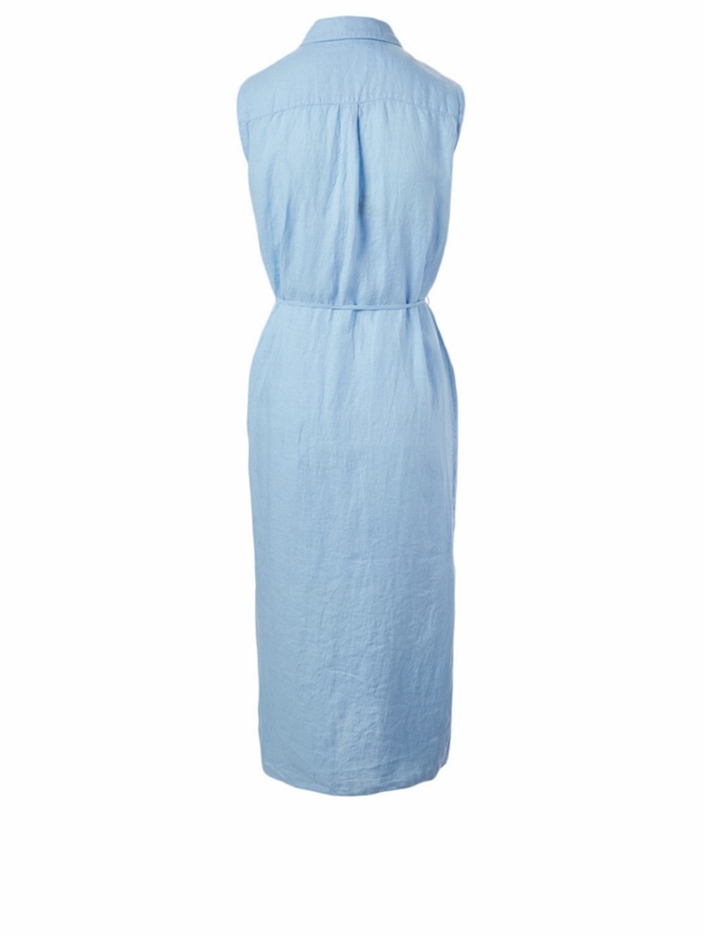 Theory Linen Sleeveless Shirt Dress Small - Picture 2 of 6